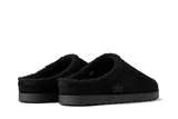 Vista traseira Slipper Alo Yoga Recovery Black Preto