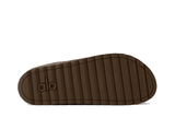 Vista lateral Slipper Alo Yoga Recovery Espresso Marrom