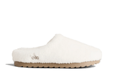 Slipper Alo Yoga Recovery Ivory Off White em white original na LK Sneakers