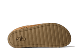 Vista lateral Slipper Alo Yoga Recovery Saddle/Ivory Bege