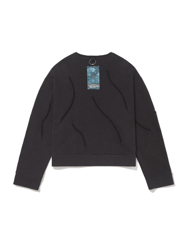 Suéter Pace Overlock Black Vintage Preto