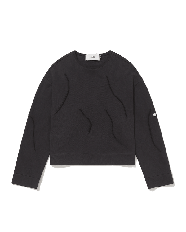 Suéter Pace Overlock Black Vintage Preto