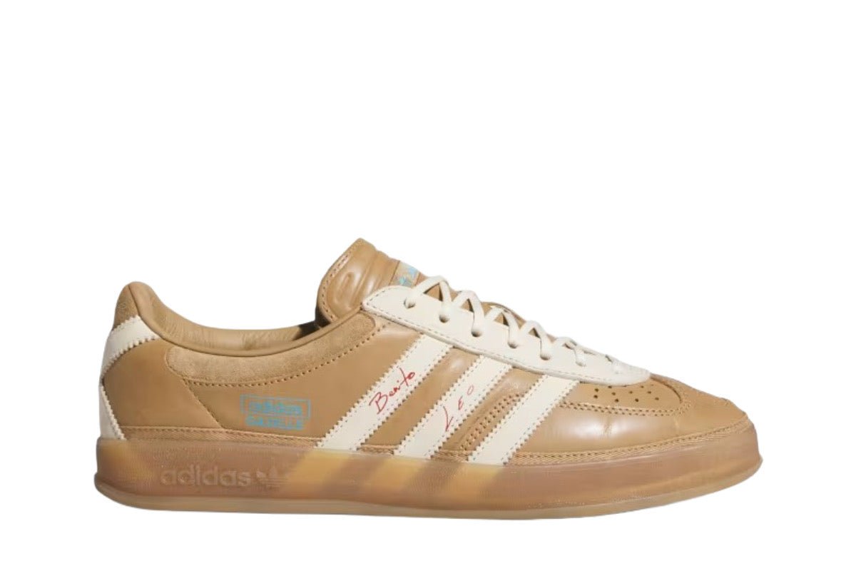 Tênis adidas Bad Bunny Gazelle Indoor x Messi Cardboard Marrom - Adidas - JR0182