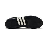 Vista superior do Adidas Adidas Ballerina Bad Bunny Black Chalk mostrando abertura, lingueta e cadarços