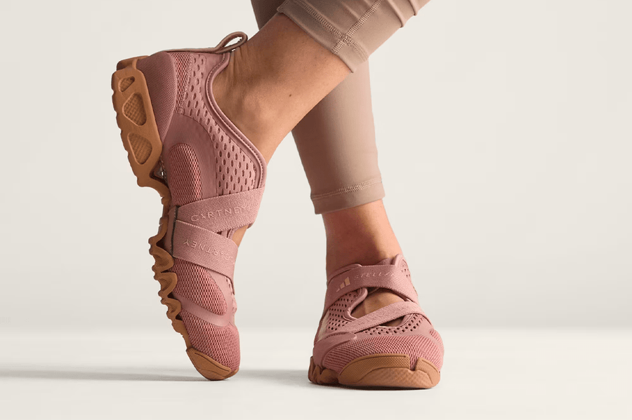 Tênis Adidas by Stella McCartney Sportswear X Trainers Brown Mauve Gum