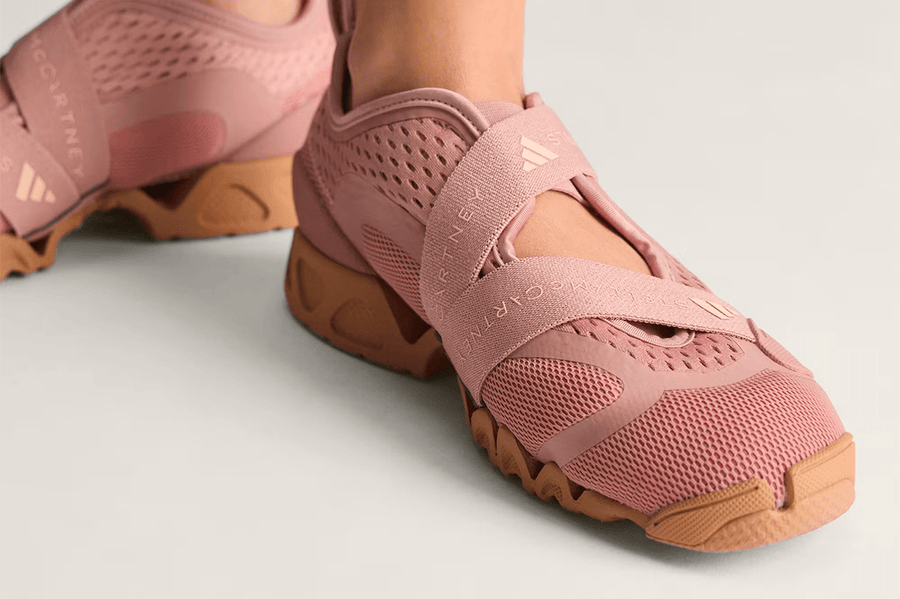 Tênis Adidas by Stella McCartney Sportswear X Trainers Brown Mauve Gum