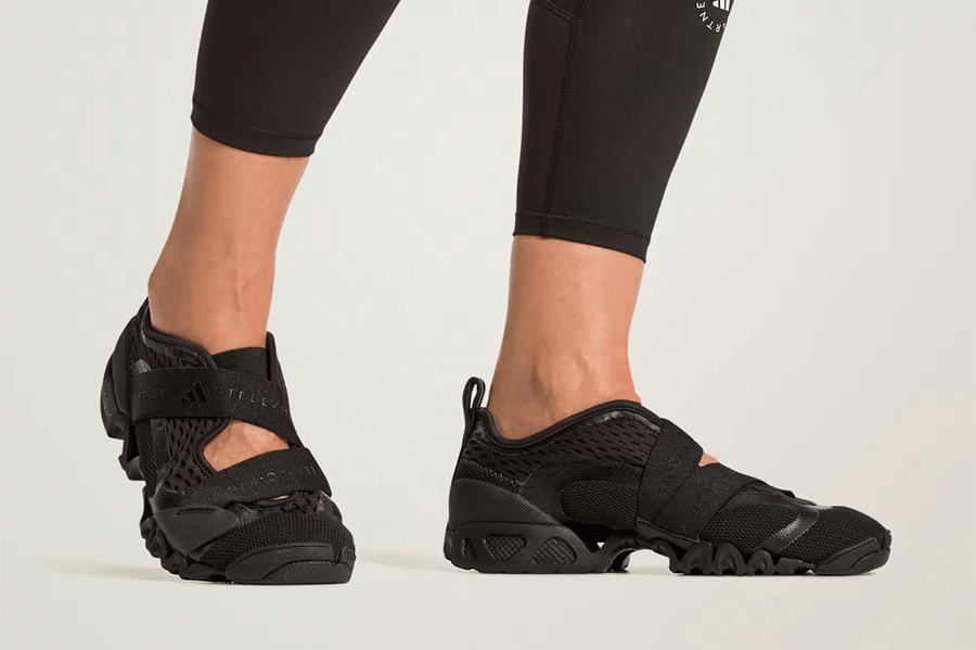 Tênis Adidas by Stella McCartney Sportswear X Trainers Core Black Preto