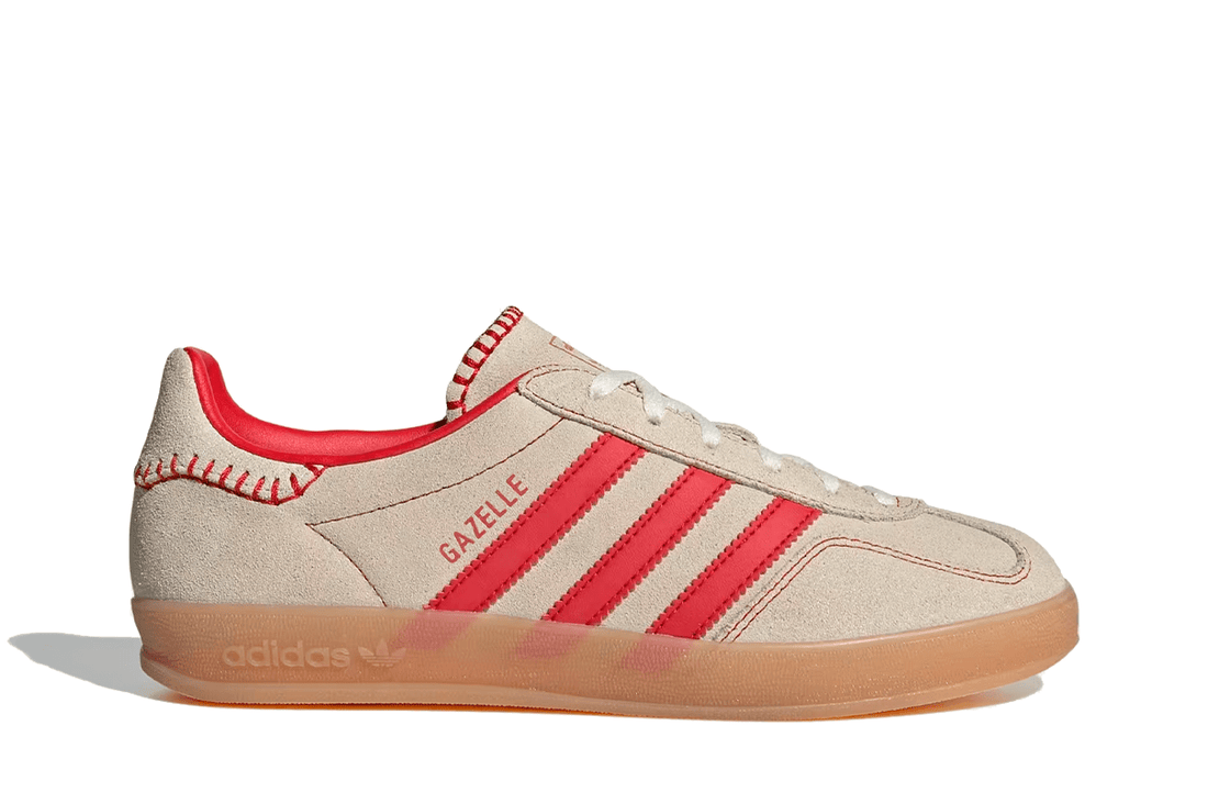 Tênis Adidas Gazelle Indoor Beige Better Scarlet Bege - Adidas - JS1402 - 1