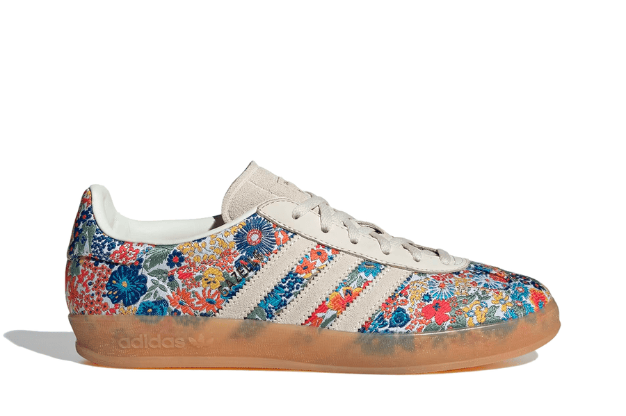 Tênis Adidas Gazelle Indoor Liberty London Floral Embroidery Multi