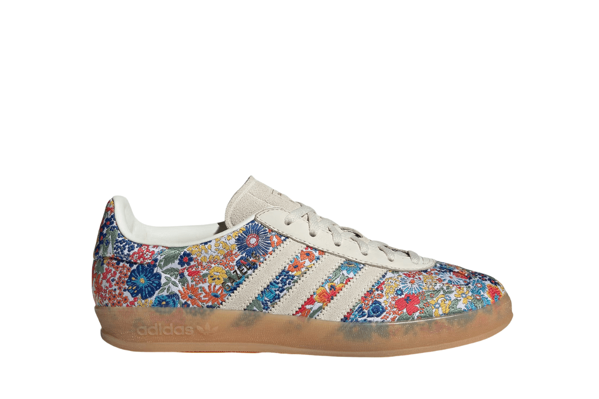 Tênis Adidas Gazelle Indoor Liberty London Floral Embroidery Multi - Color - Adidas - JP5309 - 1