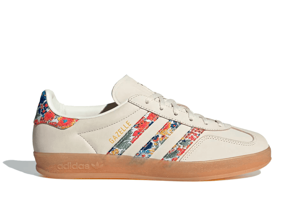 Tênis Adidas Gazelle Indoor Liberty London Floral Embroidery Stripes Multi - Color - Adidas - JH7370 - 1