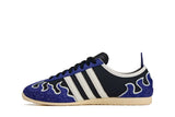 Vista lateral do Adidas Adidas Japan Brain Dead Black Warm Vanilla mostrando design do cabedal e logo da marca