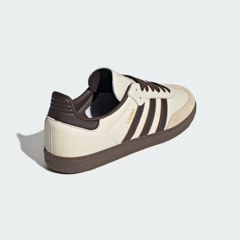 Tênis adidas Samba Cream White Dark Brown Bege - Adidas - JR2660