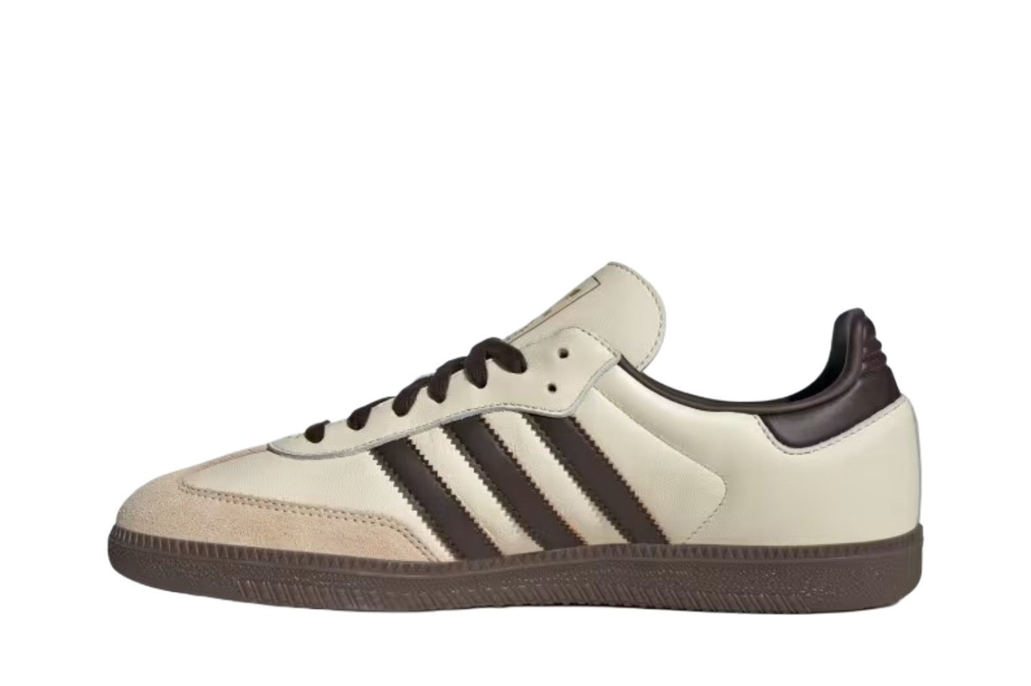 Tênis adidas Samba Cream White Dark Brown Bege - Adidas - JR2660