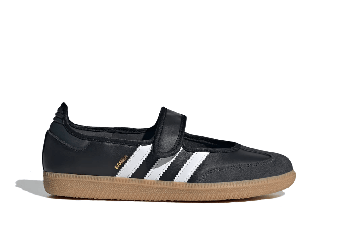 Tênis Adidas Samba Jane 'Black White Gum' Preto - Adidas - JQ6445 - 1