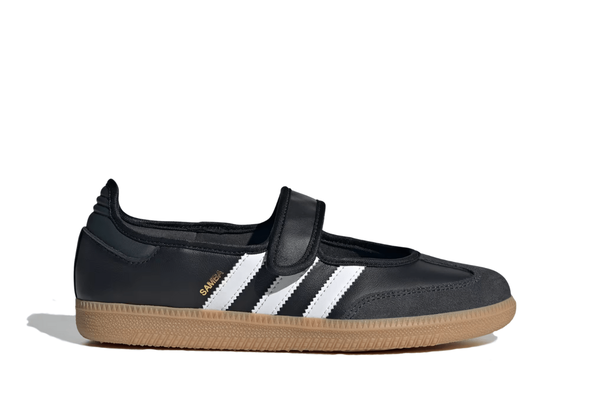 Tênis Adidas Samba Jane 'Black White Gum' Preto - Adidas - JQ6445 - 1