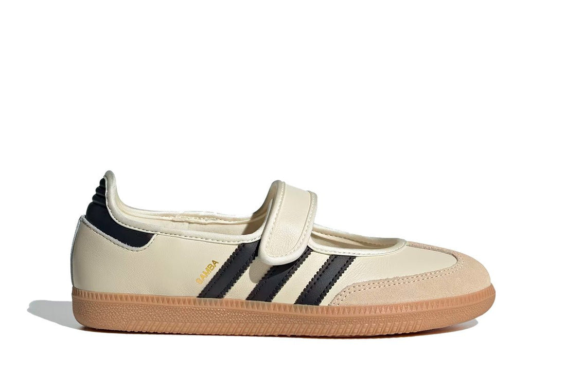 Tênis Adidas Samba Jane Cream Black Gum Bege - Adidas - 43774078387760