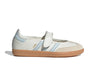Tênis Adidas Samba Jane White Blue Gum Branco