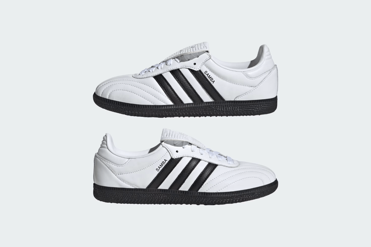Tênis Adidas Samba LT Cloud White Core Black Black Sole Branco - Adidas - JI2706 - 1