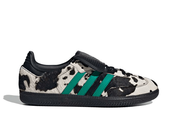 Adidas Adidas Samba LT Cow Print Black White tênis em preto original na LK Sneakers