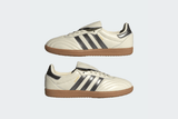 Vista na caixa do Adidas Adidas Samba LT Cream White Black Gum mostrando embalagem original da marca