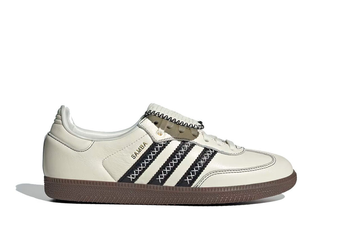 Tênis Adidas Samba LT Off White/Core Black/Gum Bege - Adidas - 43774078386690