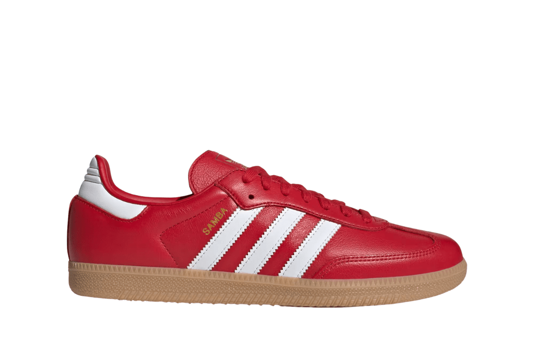 Tênis Adidas Samba OG Better Scarlet White Vermelho - Adidas - JR0881 - 1