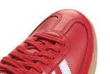 Vista na caixa do Adidas Adidas Samba OG Better Scarlet White mostrando embalagem original da marca