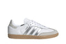 Tênis adidas Samba Og Cloud White Silver Metallic Branco