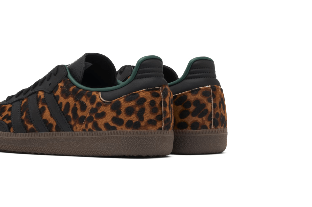 Tênis adidas Samba Og Collegiate Green Leopard Marrom | LK Sneakers