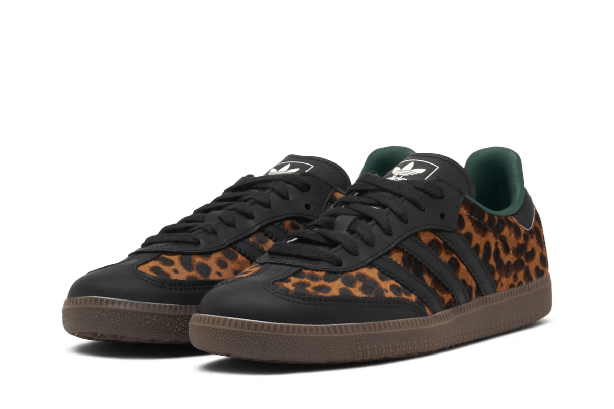 Tênis adidas Samba Og Collegiate Green Leopard Marrom - Adidas - JI2735