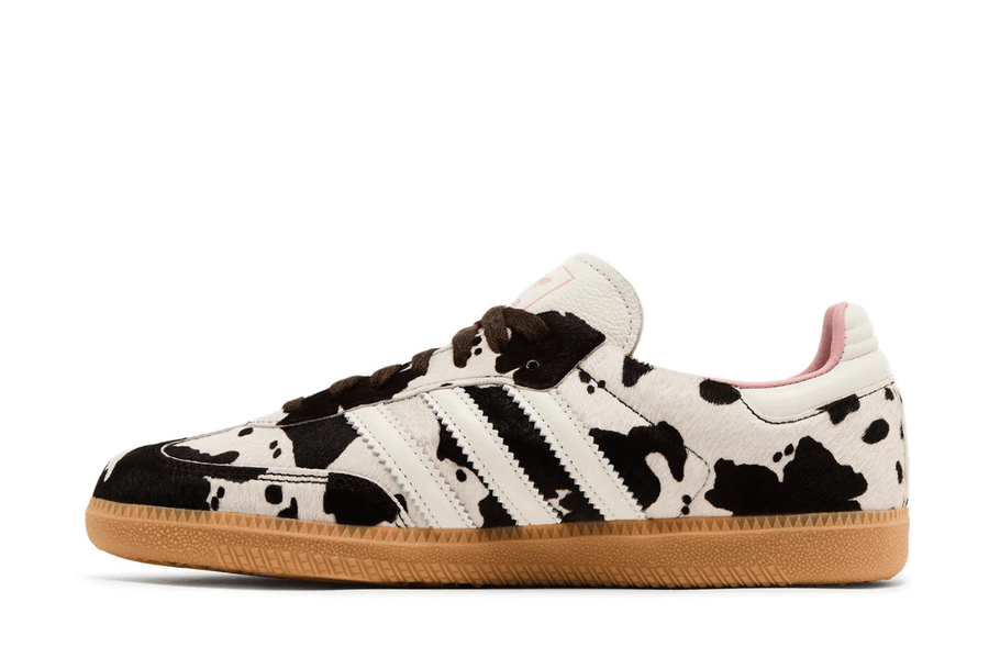 Tênis Adidas Samba OG Cow Print Bege - Adidas - JR1256 - 1