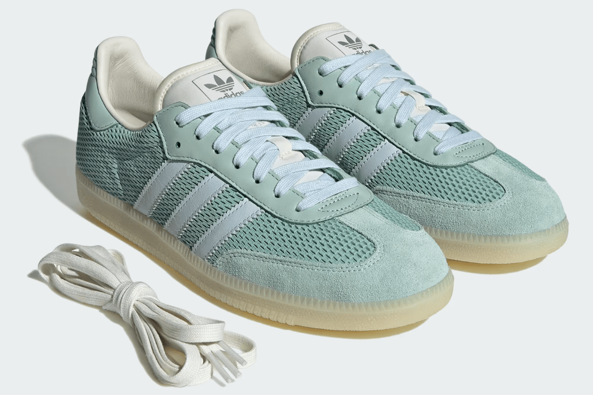 Tênis Adidas Samba OG Hazy Green Sky Tint Verde - Adidas - JI3179 - 1