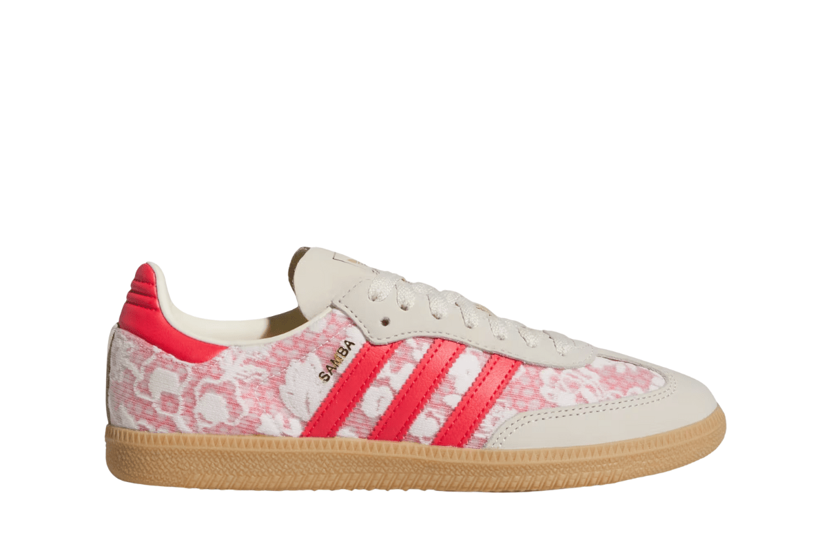 Tênis Adidas Samba OG Liberty London Better Scarlet Branco - Adidas - JR8841 - 1