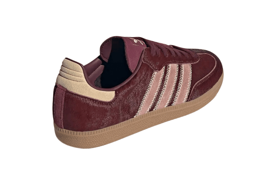 Tênis adidas Samba Og Marron Sand Strata Pony Vinho - Adidas - JP5330