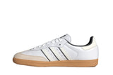 Vista lateral do Adidas adidas Samba Og Off White Core Black mostrando design do cabedal e logo da marca