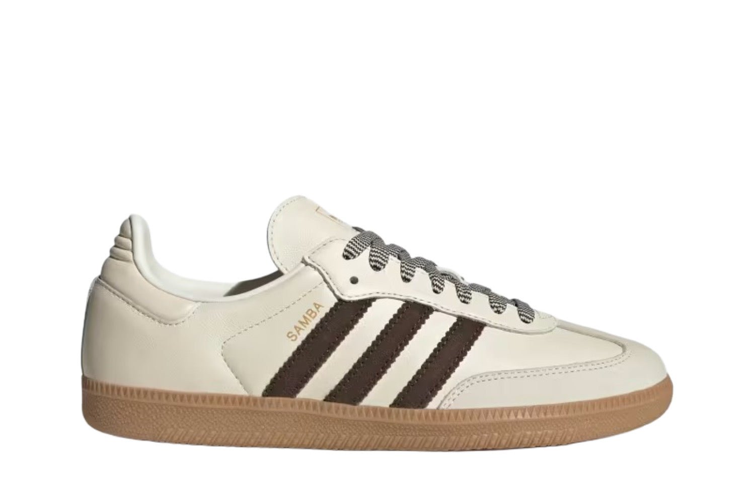 Tênis adidas Samba Og Off White Dark Brown Bege - Adidas - JS3181