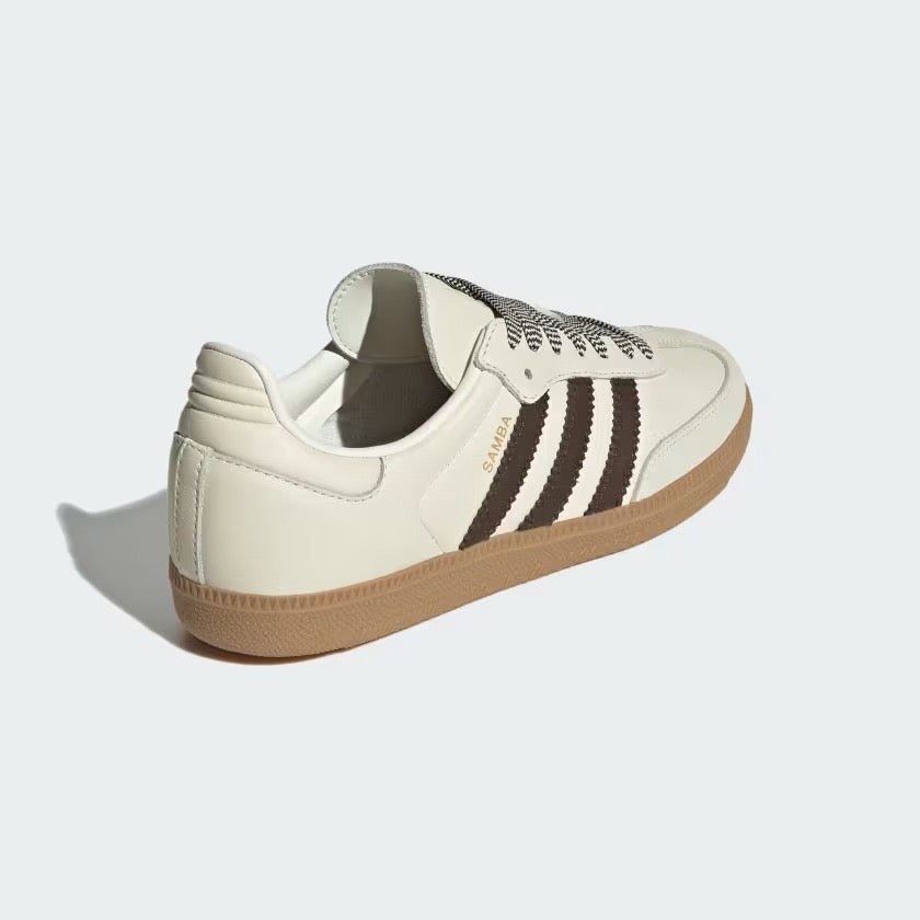 Tênis adidas Samba Og Off White Dark Brown Bege - Adidas - JS3181