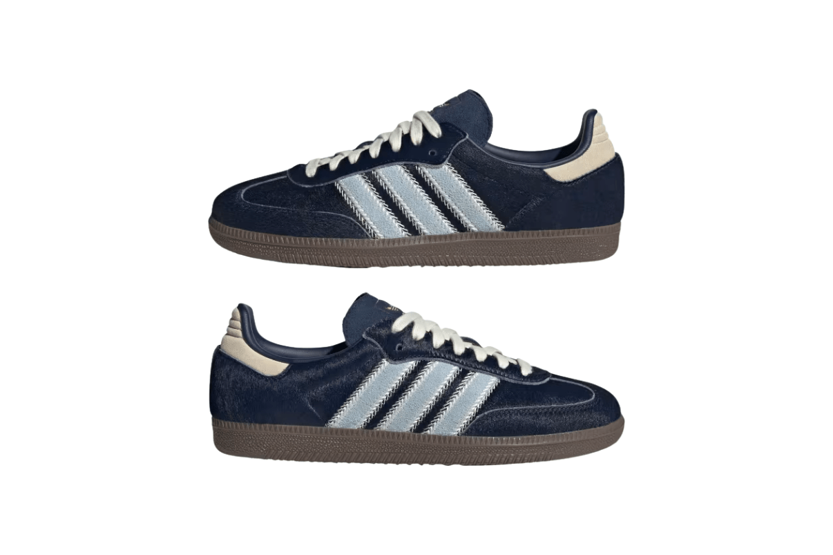 Tênis Adidas Samba OG 'Pony Hair Pack - Night Indigo Clear Sky' Azul Marinho - Adidas - JS3934 - 1