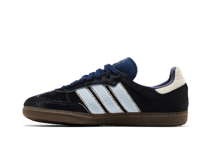 Tênis Adidas Samba OG 'Pony Hair Pack - Night Indigo Clear Sky' Azul Marinho