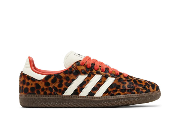 Tênis adidas Samba Og Preloved Red Leopard Pack Marrom