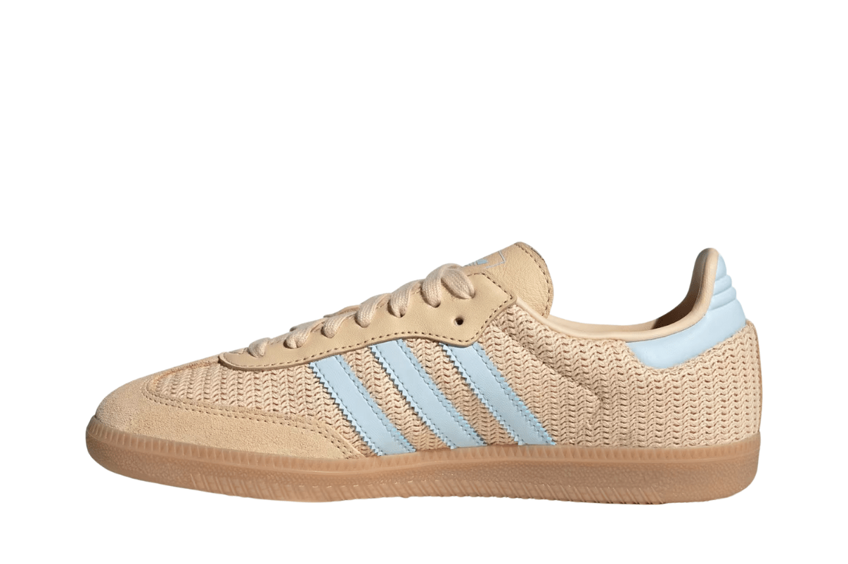 Tênis Adidas Samba OG Sanda Strata Sky Tint Bege - Adidas - JR8168 - 1