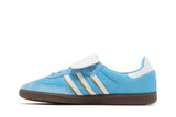 Vista lateral do Adidas adidas Samba Og Semi Blue Burst mostrando design do cabedal e logo da marca