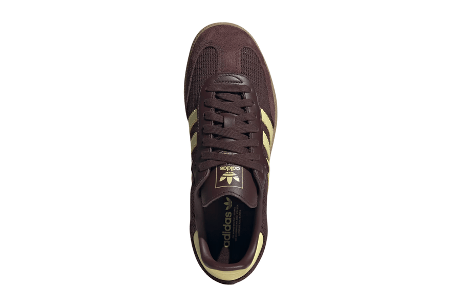 Tênis Adidas Samba OG Shadow Brown Powder Yellow Marrom - Adidas - JR8167 - 1