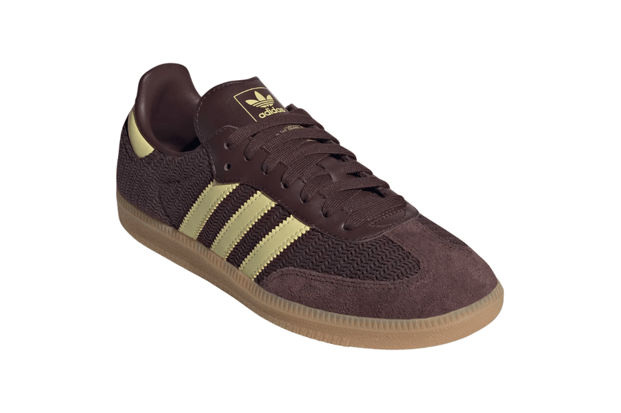 Tênis Adidas Samba OG Shadow Brown Powder Yellow Marrom - Adidas - JR8167 - 1