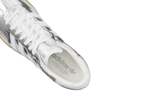 Tênis Adidas Samba OG Silver Metallic Cracked | LK Sneakers