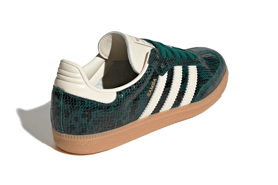 Tênis Adidas Samba OG Snakeskin Collegiate Green Verde por R