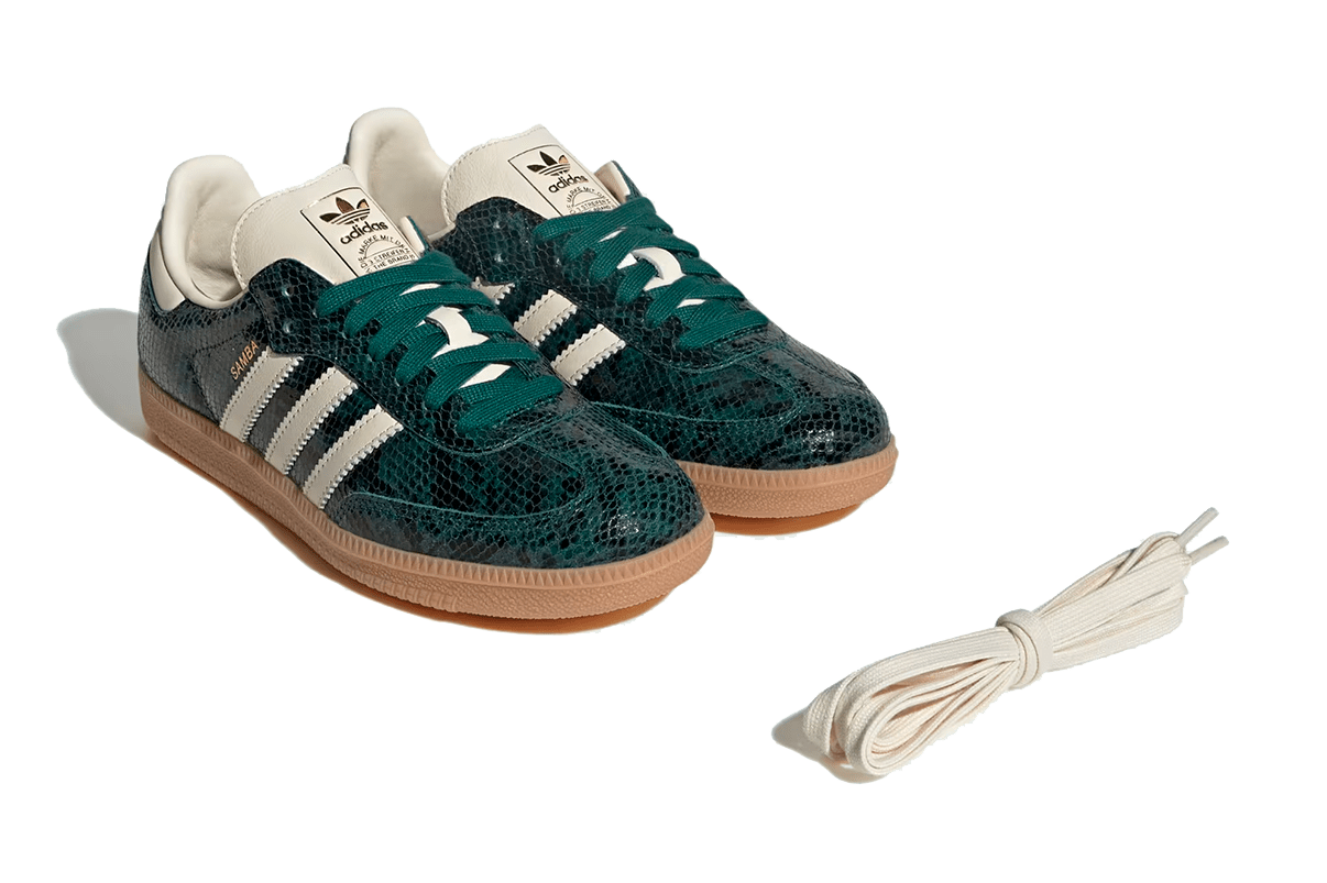 Tênis Adidas Samba OG Snakeskin Collegiate Green Verde - Adidas - JR8848 - 1