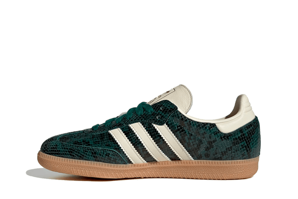 Tênis Adidas Samba OG Snakeskin Collegiate Green Verde