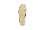 Vista em detalhe do Adidas Adidas Samba OG White Night Indigo mostrando textura do material e acabamento